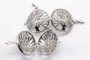 silver metal oil diffuser pendant tree of life