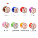 Strong & Stretchy Crystal String Elastic Thread Beading Bracelet Cord Size 0.8mm