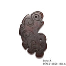 Brown Jade Hand Carved Pendant Eight Styles Sold Per Piece