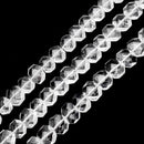 Clear Quartz Rectangle Slice Faceted Octagon Beads Approx 10x15mm 15.5" Strand