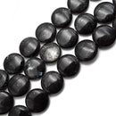 arfvedsonite smooth shape beads