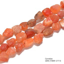 Natural Gemstone Rough Nugget Chunks Beads Size 15-20mm 15.5'' Strand