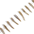 MOP Mother of Pearl Shell Top Drill Stick Point Beads 6x35mm 15.5'' Strand