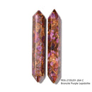 Mixed Bronzite Gemstone Double Terminated Point Size 15x100mm Sold By Piece