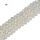 Opalite Star Cut Beads Size 8mm 15.5'' Strand