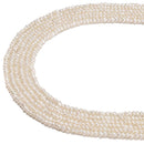 Tiny Fresh Water Pearl Potato Shape Beads Size 2-2.5mm 2.5-3mm 15.5'' Strand