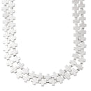 Titanium Silver Hematite Cross Beads Size 6mm 8mm 10mm 15.5'' Strand