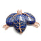 lapis lazuli tree pendant copper wire wrap oval 