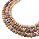 natural rhodochrosite faceted irregular rondelle