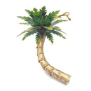 Cloisonne Christmas Tree Ornament Wiggling Palm Tree Decoration 5" inch Tall