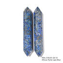 African Pyrite Stone Double Terminated Point Size 15x100mm Sold by Piece