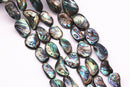 abalone irregular rectangle shape beads