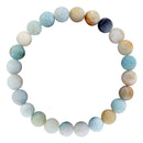 amazonite bracelet matte round