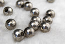large hole antique silver plated base bronze beads
