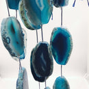 blue agate slice matte