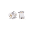 925 Sterling Silver Cylinder Beads Size 7x7mm 3pcs per Bag