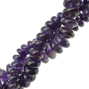 natural amethyst smooth rondelle beads