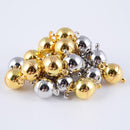 silver gold plated strong magnetic clasps round