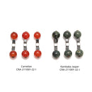 Gemstone Crystal ADHD Stress Finger Sensory Fidget Stim Toy 35mm Sold Per Piece