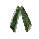 Green Lepidolite Pendant Earrings Sold Per Pair