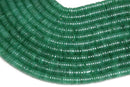 natural green aventurine Heishi Rondelle Discs beads