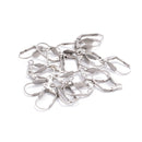 304 Stainless Steel Earring Hook Size 9x18mm 20 Pieces per Bag