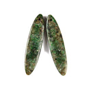 Green Lepidolite Pendant Earrings Sold Per Pair