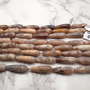 multi color moonstone faceted teardrop beads