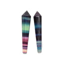 AAA Rainbow Fluorite Pendulum point Size 55-60mm Sale by Piece
