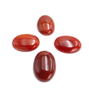 carnelian oval cabochon