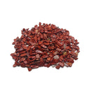 Undrilled Red Poppy Jasper Pebble Nugget Chips No Drill Hole Beads 8-10mm 2.5oz.