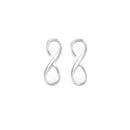 925 Sterling Silver Connector Clasp Size 6x19mm, 7pcs per Bag Sold by Bag