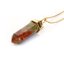 unakite pendulum pendant healing point cha