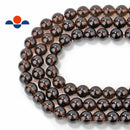 Brown Smoky Quartz Smooth Round Beads 4mm 6mm 8mm 10mm 12mm 15.5" Strand