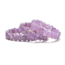 amethyst faceted oval bracelet bangle