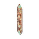 Aqua Terra Jasper Double Terminated Point Size 15x100mm Sold by Piece