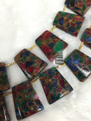 mosaic quartz trapezoid shape