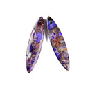 Purple Sea Sediment Jasper Pendant Earrings Sold Per Pair