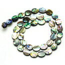 abalone oval shape beads