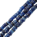 natural kyanite irregular smooth rondelle discs beads