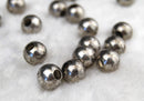 large hole antique silver plated base bronze beads