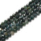 Natural Moss Agate Faceted Star Cut Beads Size 8mm 15.5" Strand