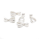 925 Sterling Pinch Bail Size 9x16mm 5Pcs Per Bag