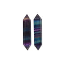 AAA Rainbow Fluorite Double Point Size 55-60mm Sale by Piece