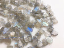 natural labradorite rough irregular nugget Chips beads