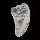 Clear Quartz / Rose Quartz Gua Sha Massage Stone Tool Size55x105mm Sold by Piece