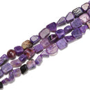 Natural Charoite Nugget Beads Size 6-7mm 15.5'' Strand