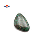Malachite With Gold Matrix Pendant Irregular Shape Size 30x45mm Sold By Piece