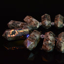 Yooperlite Graduated Top Drill Faceted Points Beads 15x30-15x45mm 15.5'' Strand