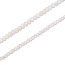 Natural Topaz Faceted Round Beads Size 2mm 3mm 4mm 15.5'' Strand